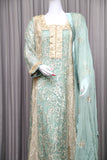 Chiffon-Georgette Suit  with Sequence Work - tops